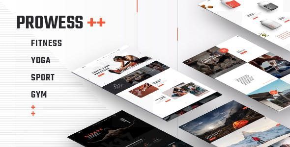 Prowess – Fitness and Gym WordPress Theme v.2.0 Download