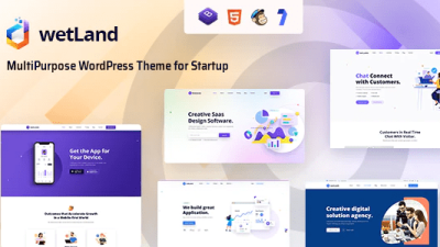 Wetland – MultiPurpose WordPress Theme for Startup v1.0.2 Download