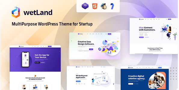 Wetland – MultiPurpose WordPress Theme for Startup v1.0.2 Download