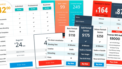 Easy Pricing Tables Premium Agency By Fatcatapps v.3.0.3 Download