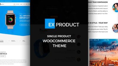ExProduct – Single Product WordPress Theme v1.5.8 Download