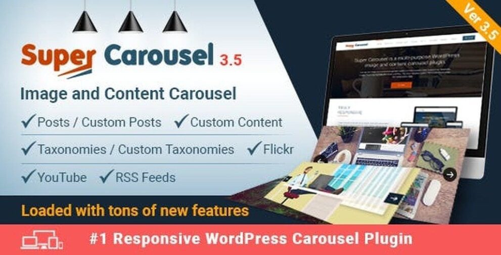 Super Carousel - 响应式 Wordpress 插件下载