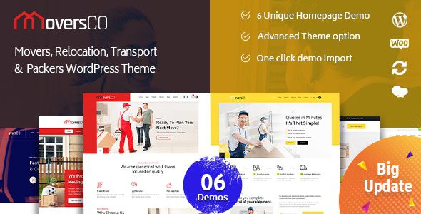 MoversCO – Movers & Packers WordPress Theme v2.2 Download