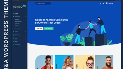 Scisco – Questions and Answers WordPress Theme v1.2.1 Download