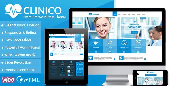 Clinico – Premium Medical and Health Theme v1.8.0 Download