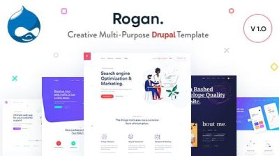 Rogan – Creative Multipurpose WordPress Theme for Agencies, Saas, Portfolios v1.7.5 Download