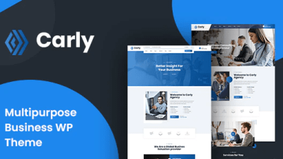 Carly – Multipurpose Business WordPress Theme v.1.0 Download