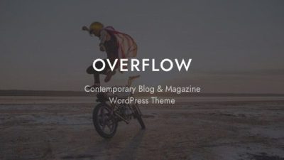 Overflow v.1.4.9 – Contemporary Blog & Magazine WordPress Theme Download