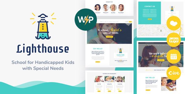 Lighthouse – School for Kids with Disabilities & Special Needs WordPress Theme v1.2.3 Download