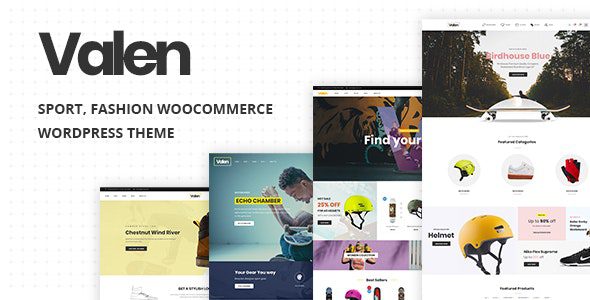 Valen – Sport, Fashion WooCommerce WordPress Theme v2.2 Download