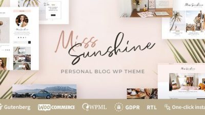 Miss Sunshine – Lifestyle & Beauty Women Blog v.1.0.5 Download
