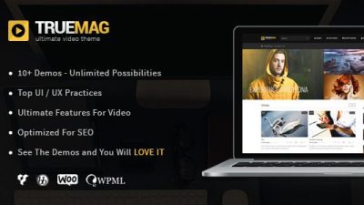 True Mag – WordPress Theme for Video and Magazine v4.3.8 Download