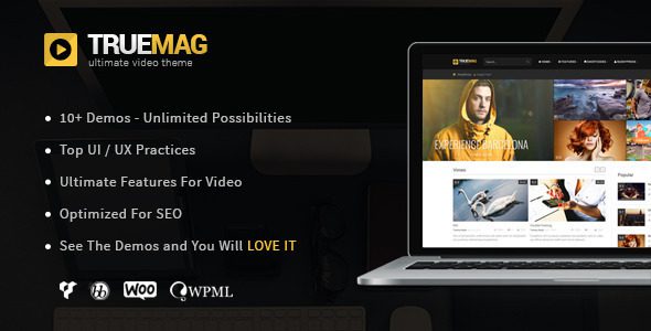 True Mag – WordPress Theme for Video and Magazine v4.3.8 Download