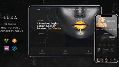 Luxa – Luxury Black MultiPurpose WordPress Theme v.1.1.9 Download