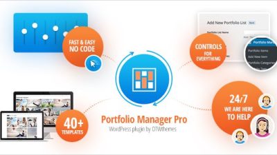 v3.2 Portfolio Manager Pro – WordPress Responsive Portfolio & Gallery Download