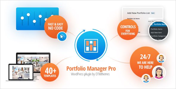 v3.2 Portfolio Manager Pro – WordPress Responsive Portfolio & Gallery Download