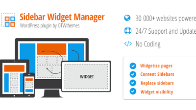 Sidebar & Widget Manager for WordPress v.4.3 Download