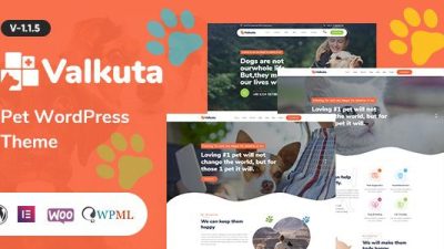Valkuta – Pet WordPress Theme v.1.1.5 Download