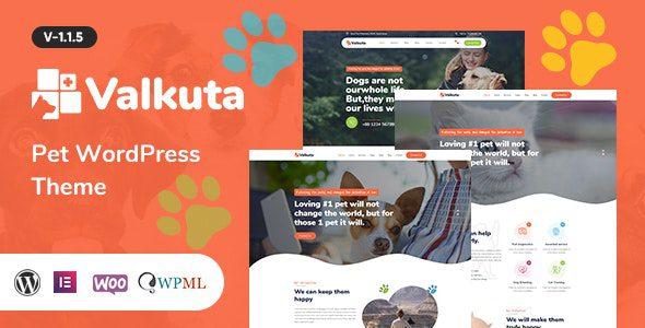 Valkuta – Pet WordPress Theme v.1.1.5 Download