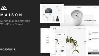 Maison – Minimalist eCommerce WordPress Theme v1.25 Download