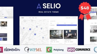 Selio – Real Estate Directory WordPress Theme v1.4 Download