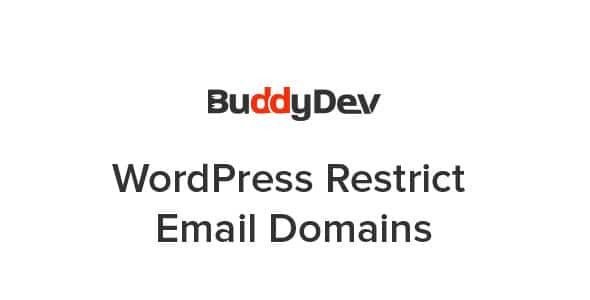 WordPress Restrict Email Domains v.1.1.4 Download