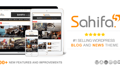 Sahifa v5.7.6 – Responsive WordPress News Magazine Blog Theme Download