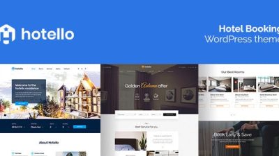 Hotello – Hotel Booking WordPress theme v.1.3.6 Download