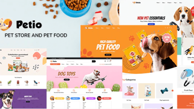 Petio – Pet Store WooCommerce WordPress Theme v.1.0.2 Download