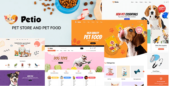 Petio – Pet Store WooCommerce WordPress Theme v.1.0.2 Download
