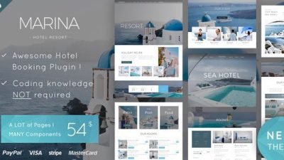 v2.0 – Marina – Hotel & Resort WordPress Theme Download