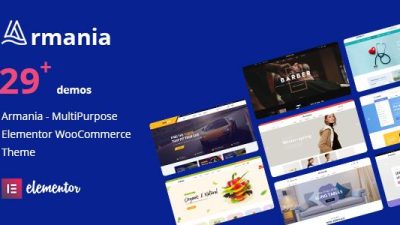 Armania v1.2.2 – Multipurpose Elementor WooCommerce Theme Download
