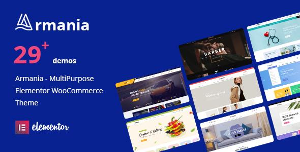 Armania v1.2.2 – Multipurpose Elementor WooCommerce Theme Download