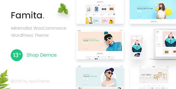 Famita – Minimalist WooCommerce WordPress Theme v1.31 Download