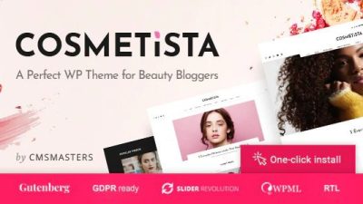 Cosmetista – Beauty & Makeup Theme v.1.0.5 Download