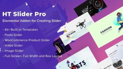HT Slider Pro For Elementor v.1.0.8 Download