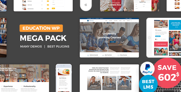 Education Pack – Education Learning Theme WP v.2.4 Download