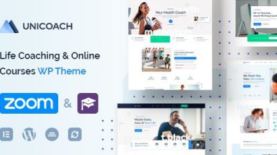 UniCoach v1.0.7 – Multipurpose UpSkill WordPress Theme Download
