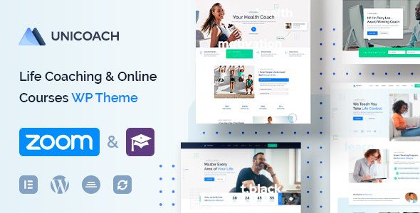 UniCoach v1.0.7 – Multipurpose UpSkill WordPress Theme Download