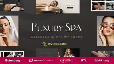 Luxury Spa v.1.1.5 – Beauty Spa & Wellness Resort Theme Download
