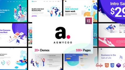 v1.9 – Agmycoo – Isometric Creative Digital Agency Download