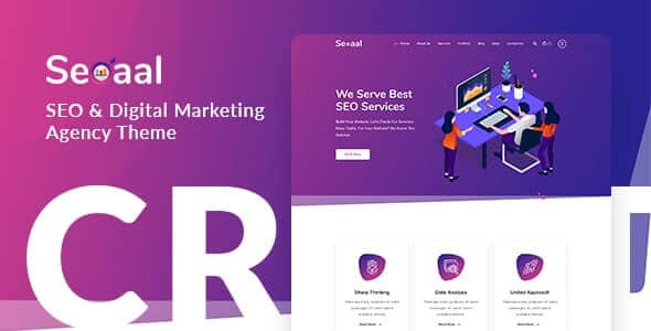 Seoaal v1.0.7 SEO & Digital Marketing WordPress Theme Download