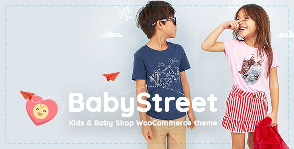 BabyStreet v.1.5.2 – WooCommerce Theme for Kids Stores and Baby Shops Clothes and Toys Download