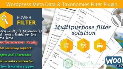 MDTF – WordPress Meta Data & Taxonomies Filter v2.2.8 Download