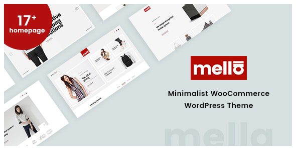 Mella v1.2.20 – Minimalist Ajax WooCommerce WordPress Theme Free Download