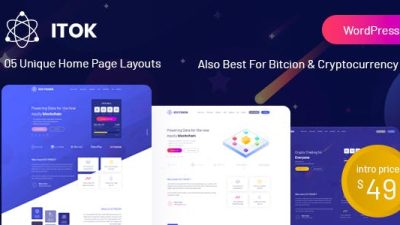ITok – ICO and Cryptocurrency WordPress Theme v.1.1.20 Download