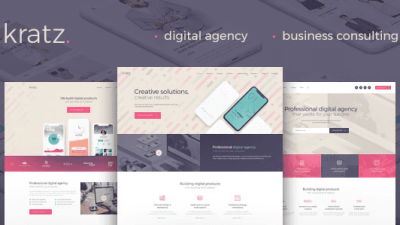 v1.0.3 – Kratz Digital Agency Marketing and SEO WordPress Theme Free Download