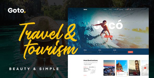 v2.1 Goto – Tour & Travel WordPress Theme Download
