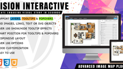 Vision Interactive v.1.4.4 – Image Map Builder for WordPress