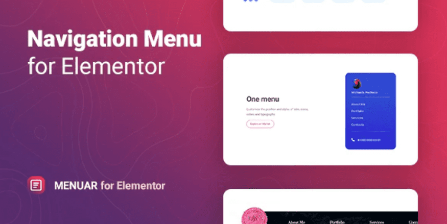 Menuar v1.0.0 – Navigation Menu for Elementor Download